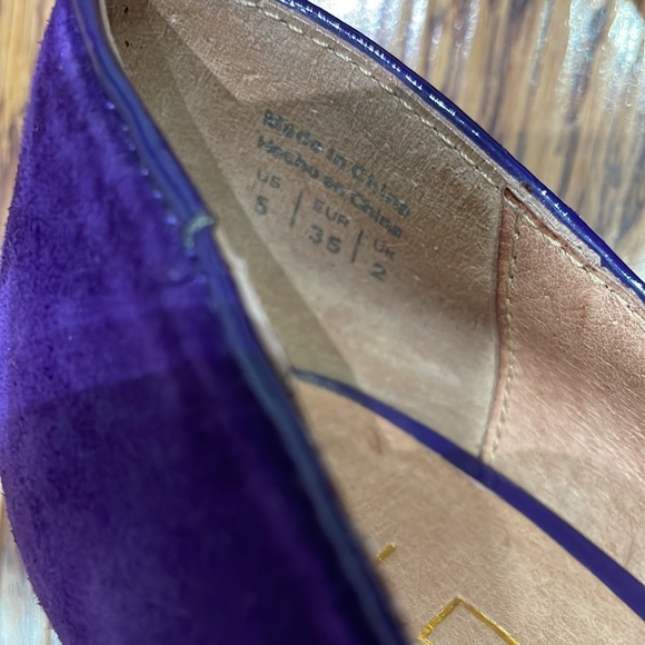 ALDO purple suede leather 4” pump heels size 5 - Picture 10 of 10